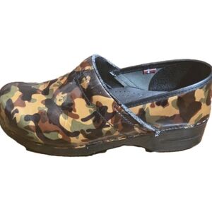 SANITA CLOGS Camouflage SIZE 42/US 11